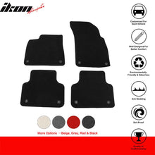 Load image into Gallery viewer, 2017-2025 Audi Q7 SQ7&amp;2019-2024 Q8 SQ8 RSQ8 4PC Black Floor Mats Nylon