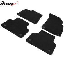 Load image into Gallery viewer, 2017-2025 Audi Q7 SQ7&amp;2019-2024 Q8 SQ8 RSQ8 4PC Black Floor Mats Nylon