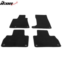 Load image into Gallery viewer, 2017-2023 Maserati Levante 4PCS Black Front Floor Mats Carpets Nylon