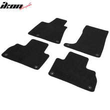 Load image into Gallery viewer, 2017-2023 Maserati Levante 4PCS Black Front Floor Mats Carpets Nylon