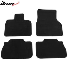 Load image into Gallery viewer, 2022-2024 BMW I20 iX 4PCS Black Front Rear Floor Mats Carpets Nylon
