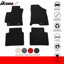 Load image into Gallery viewer, 2024-2025 Hyundai Kona Gas Black Front Rear Floor Mats Nylon 4PCS