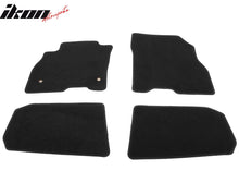 Load image into Gallery viewer, 2018-2025 Nissan LEAF OE Black Front Rear Floor Mats Carpets Nylon
