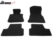 Load image into Gallery viewer, 2022-2025 BMW i4 G26 OE Black Front Rear Floor Mats Carpets Nylon 4PCS