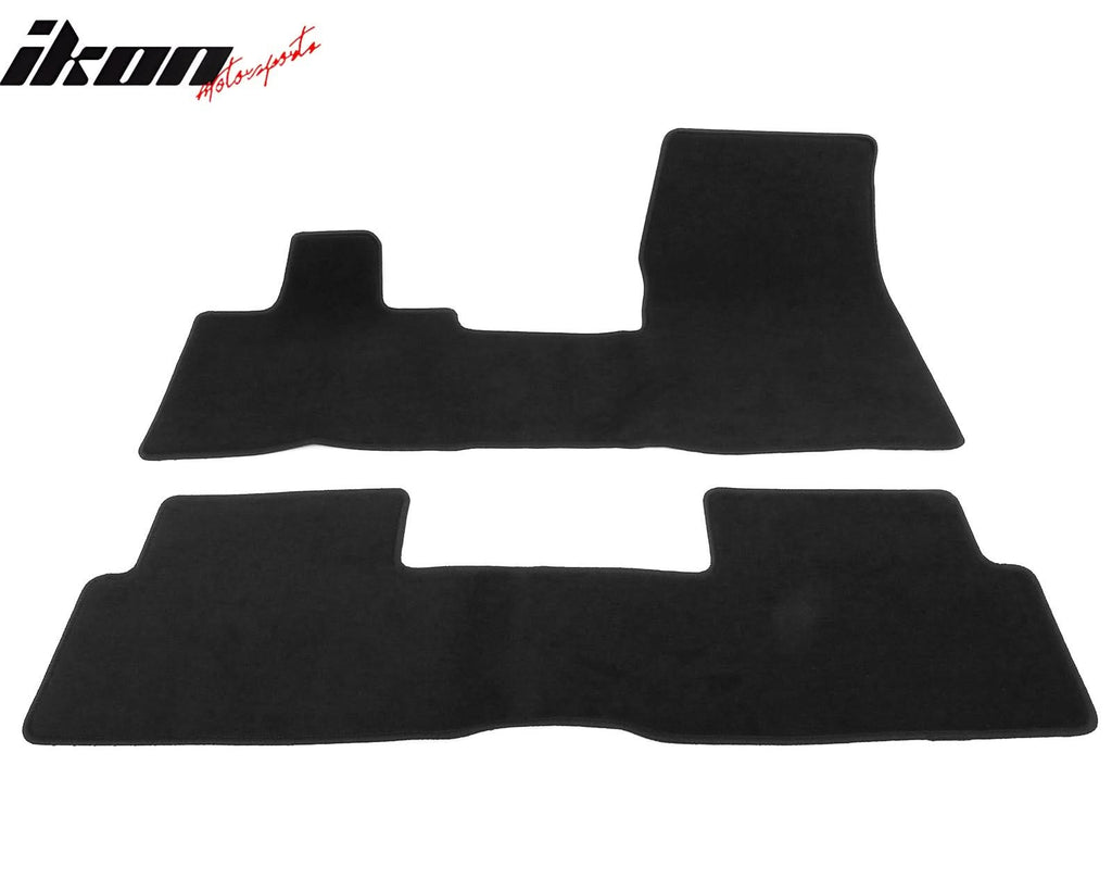 2014-2021 BMW i3 i3s OE Black Front Rear Floor Mats Carpets Nylon 2PCS