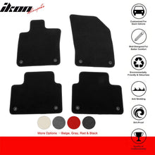 Load image into Gallery viewer, 2019-2025 Volvo S60 / V60 / V60 Cross Country Black Floor Mats Nylon