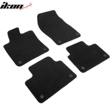 Load image into Gallery viewer, 2019-2025 Volvo S60 / V60 / V60 Cross Country Black Floor Mats Nylon