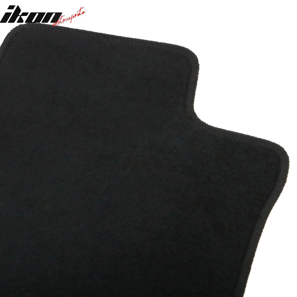 2016-2025 Volvo XC90 PHEV & MHEV Black Floor Mats Nylon 4PCS