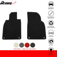 Load image into Gallery viewer, 2013-2024 Porsche 718 Cayman &amp; Boxster Black Floor Mats Nylon 2PCS