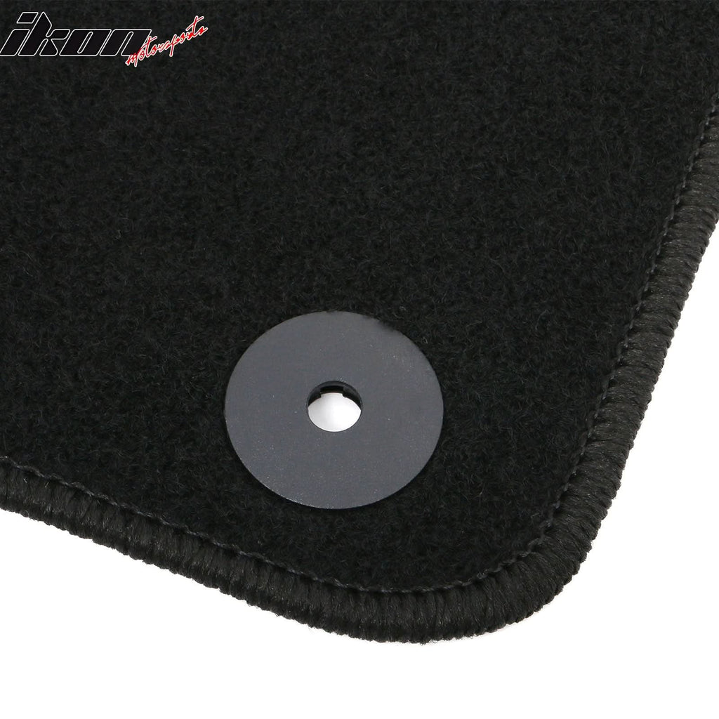 2013-2024 Porsche 718 Cayman & Boxster Black Floor Mats Nylon 2PCS