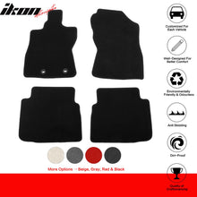 Load image into Gallery viewer, 2024-2025 Subaru Crosstrek Impreza Black Front Rear Floor Mats Nylon