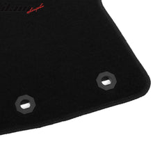 Load image into Gallery viewer, 2024-2025 Subaru Crosstrek Impreza Black Front Rear Floor Mats Nylon