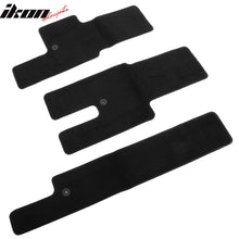 Load image into Gallery viewer, 2022-2025 Kia Carnival 8-Seat Black Front Rear Floor Mats Nylon 6PCS