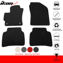 Load image into Gallery viewer, 2020-2025 Toyota Corolla Sedan Black Front Rear Floor Mats Nylon 4PCS