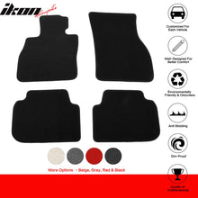Load image into Gallery viewer, 2016-2024 Mini Cooper Clubman F54 Black Front Rear Floor Mats Nylon