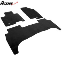 Load image into Gallery viewer, 2022-2025 Hyundai Santa Cruz Black Front Rear Floor Mats Carpets Nylon