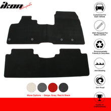 Load image into Gallery viewer, 2023-2025 Nissan ARIYA OE Black Front Rear Floor Mats Carpets Nylon