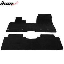 Load image into Gallery viewer, 2023-2025 Nissan ARIYA OE Black Front Rear Floor Mats Carpets Nylon