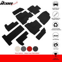 Load image into Gallery viewer, 2020-2023 Mazda CX-9 OE Black Front Rear Floor Mats Carpets Nylon