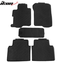 Load image into Gallery viewer, 2008-2012 Honda Accord 4DR Latex Floor Mat All Weather Car Carpet