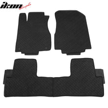 Load image into Gallery viewer, Car Floor Mat for 2012-16 Honda CR-V CRV Black Front Second Row Latex