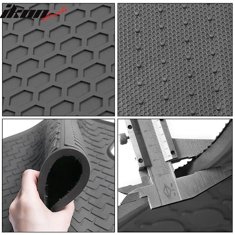 2014-2019 Toyota Corolla Latex Floor Mats Front  Second Row