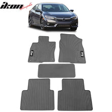 Load image into Gallery viewer, 2016-2021 Honda Civic Latex Floor Mats Liner All Weather Carpets