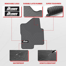 Load image into Gallery viewer, 2007-2013 Chevy Silverado Latex Floor Mat All Weather Carpet 5PC