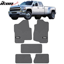 Load image into Gallery viewer, 2007-2013 Chevy Silverado Latex Floor Mat All Weather Carpet 5PC
