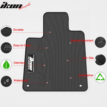 Load image into Gallery viewer, 2018-2022 Honda Accord Latex Floor Mats All Weather Carpets 5PC