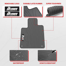 Load image into Gallery viewer, 2018-2022 Honda Accord Latex Floor Mats All Weather Carpets 5PC