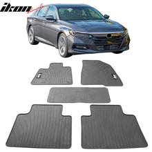 Load image into Gallery viewer, 2018-2022 Honda Accord Latex Floor Mats All Weather Carpets 5PC