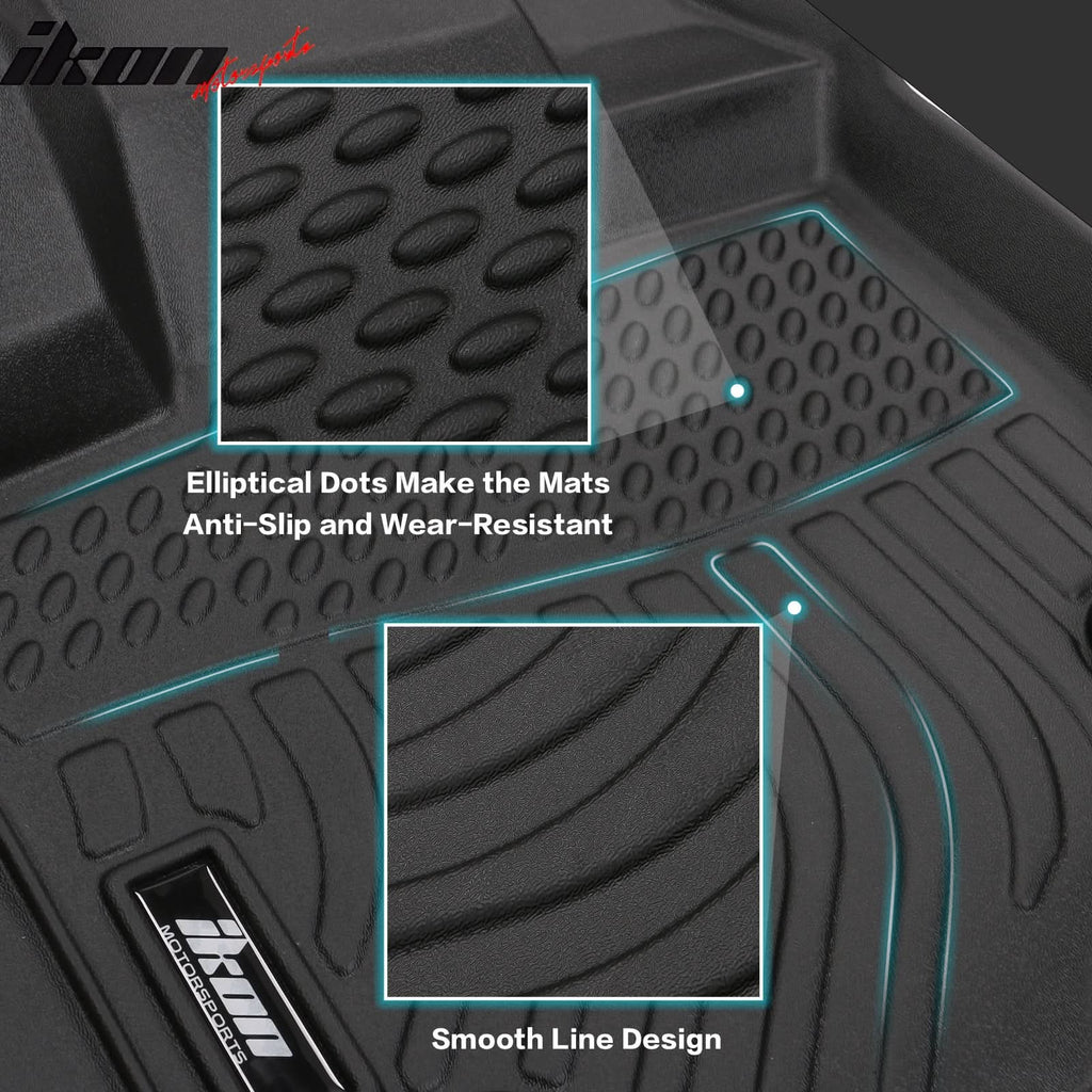 2011-2023 Dodge Charger RWD Chrysler 300 RWD 3D Floor Mats Carpets TPE