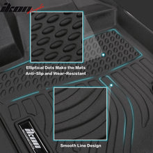 Load image into Gallery viewer, 2008-2020 Dodge Grand Caravan 3D Floor Mats All Weather Carpets TPE