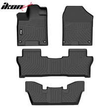 Load image into Gallery viewer, 2016-2023 Honda Pilot All Weather 3D Floor Mats 7 Passenger Carpet TPE