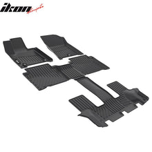 Load image into Gallery viewer, 2024-2025 Hyundai Santa Fe Hybrid 3D Floor Mats All Weather Carpet TPE
