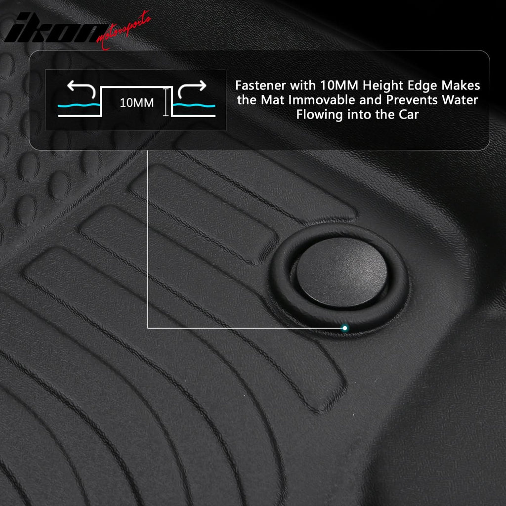 2025 Mazda CX-70 2024-2025 CX-90 3D Floor Mats Heavy Duty Carpet TPE