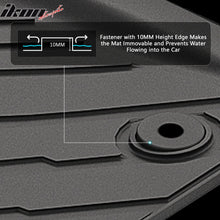 Load image into Gallery viewer, 2024-2025 Toyota Tacoma Crew Cab 3D Floor Mats All Weather Carpets TPE