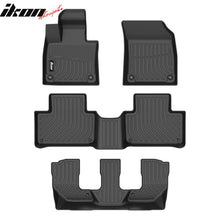 Load image into Gallery viewer, 2016-2025 Volvo XC90 7-Seat 3D Molded Floor Mat All Weather Carpet TPE