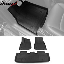 Load image into Gallery viewer, Car Floor Mat for 2020-24 Tesla Model Y 3D Black Carpets Injection TPE