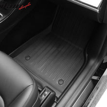 Load image into Gallery viewer, Car Floor Mat for 2020-24 Tesla Model Y 3D Black Carpets Injection TPE