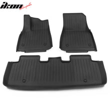 Load image into Gallery viewer, Car Floor Mat for 2020-24 Tesla Model Y 3D Black Carpets Injection TPE