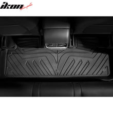Load image into Gallery viewer, 2020-2024 Tesla Model Y Floor Mats 3D TPE All Weather 3PC Set Carpets