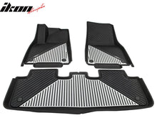 Load image into Gallery viewer, 2020-2024 Tesla Model Y 3D Floor Mats Liner Black&amp; Gray TPE Injection
