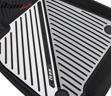 Load image into Gallery viewer, 2020-2024 Tesla Model Y 3D Floor Mats Black&amp; Gray&amp; White TPE Injection