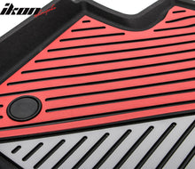 Load image into Gallery viewer, 2020-2024 Tesla Model Y 3D Floor Mats Black&amp; Gray&amp; Red TPE Injection