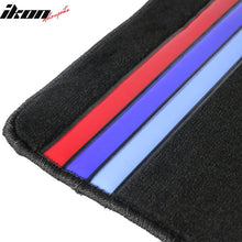 Load image into Gallery viewer, Car Floor Mat for 2005-2010 BMW E60 5 Series Black M Stripe 4PC Nylon