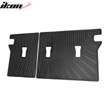 Load image into Gallery viewer, 2024-2025 Chevrolet Trax Backrest Mats Rear Seat Liner Black TPE