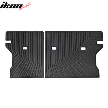 Load image into Gallery viewer, 2022-2024 Toyota Corolla Cross Backrest Mats Rear Seat Liner Black TPE