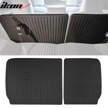 Load image into Gallery viewer, 2022-2024 Hyundai Ioniq 5 2PCS All Weather Backrest Mats Black XPE